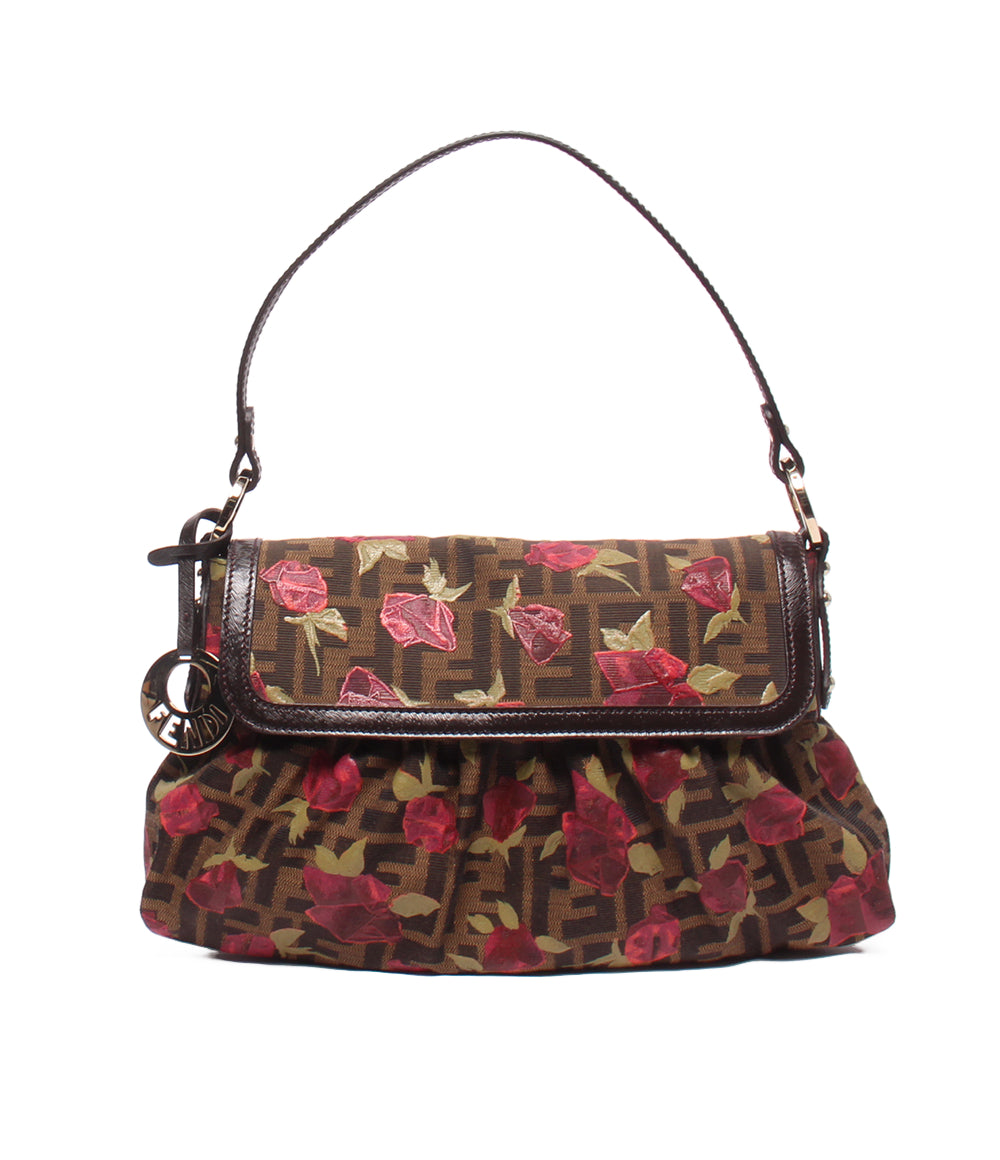 FENDI フェンディ ズッカ柄 ワンショルダー ハンドバッグ♪ FENDI - フェンディ ワンショルダーバッグ ハンドバッグ 肩掛け ズッカ