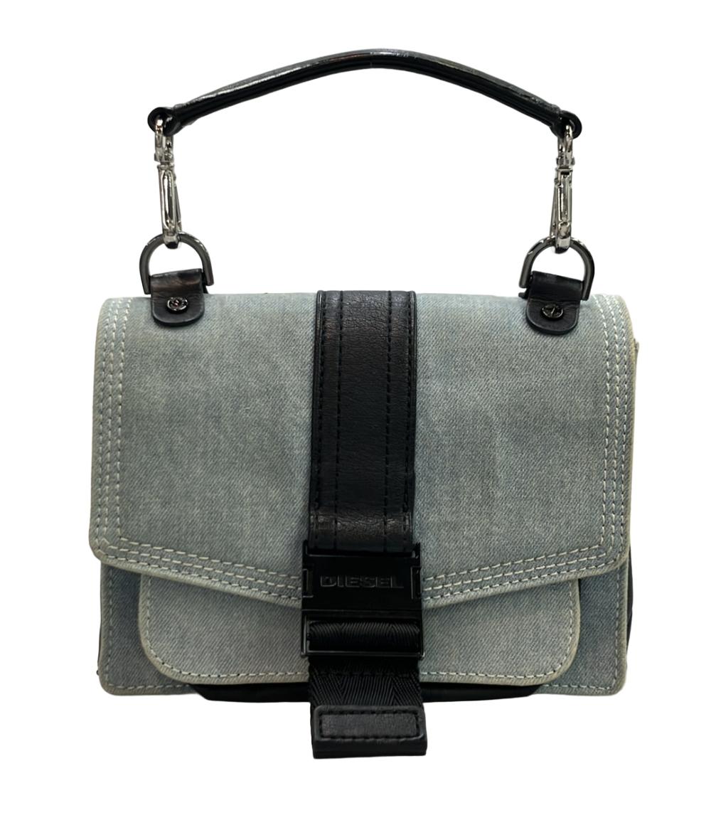 DIESEL 2way ハンドバッグ ショルダーバッグ 斜め掛け デニム