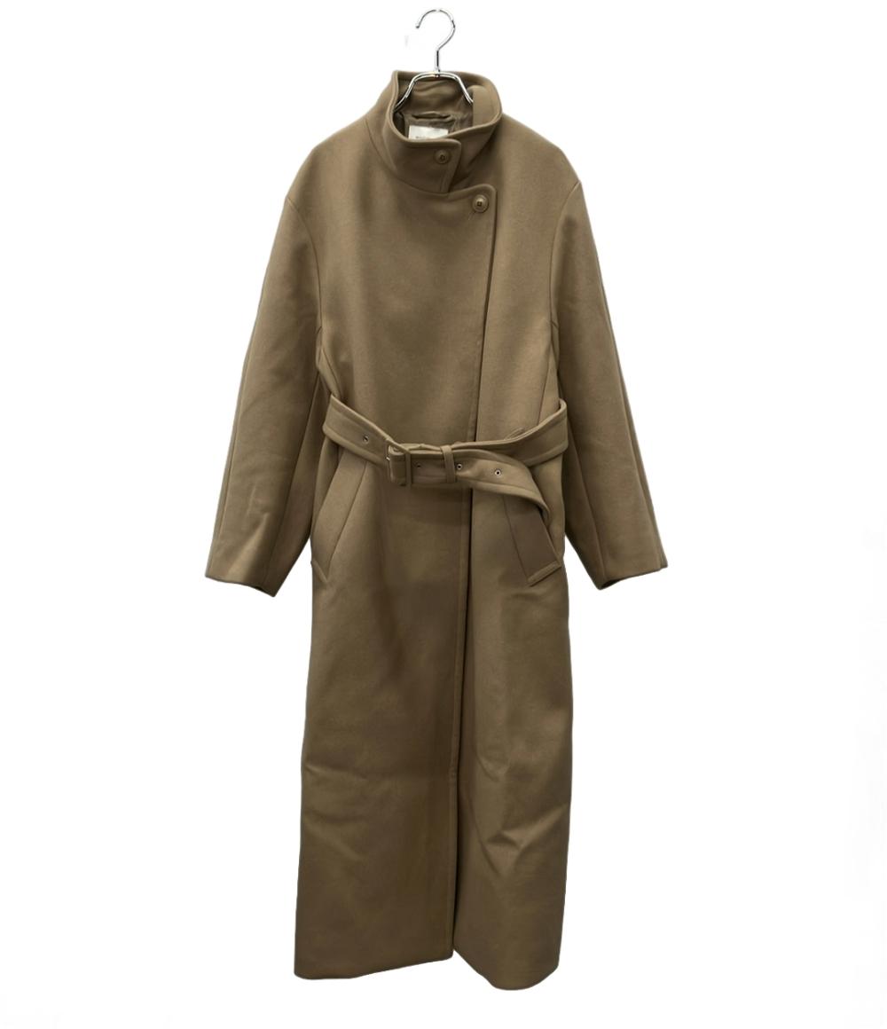 1223yビューティーアンドユース リバーポンチョコート 紺 3.8万 リバー