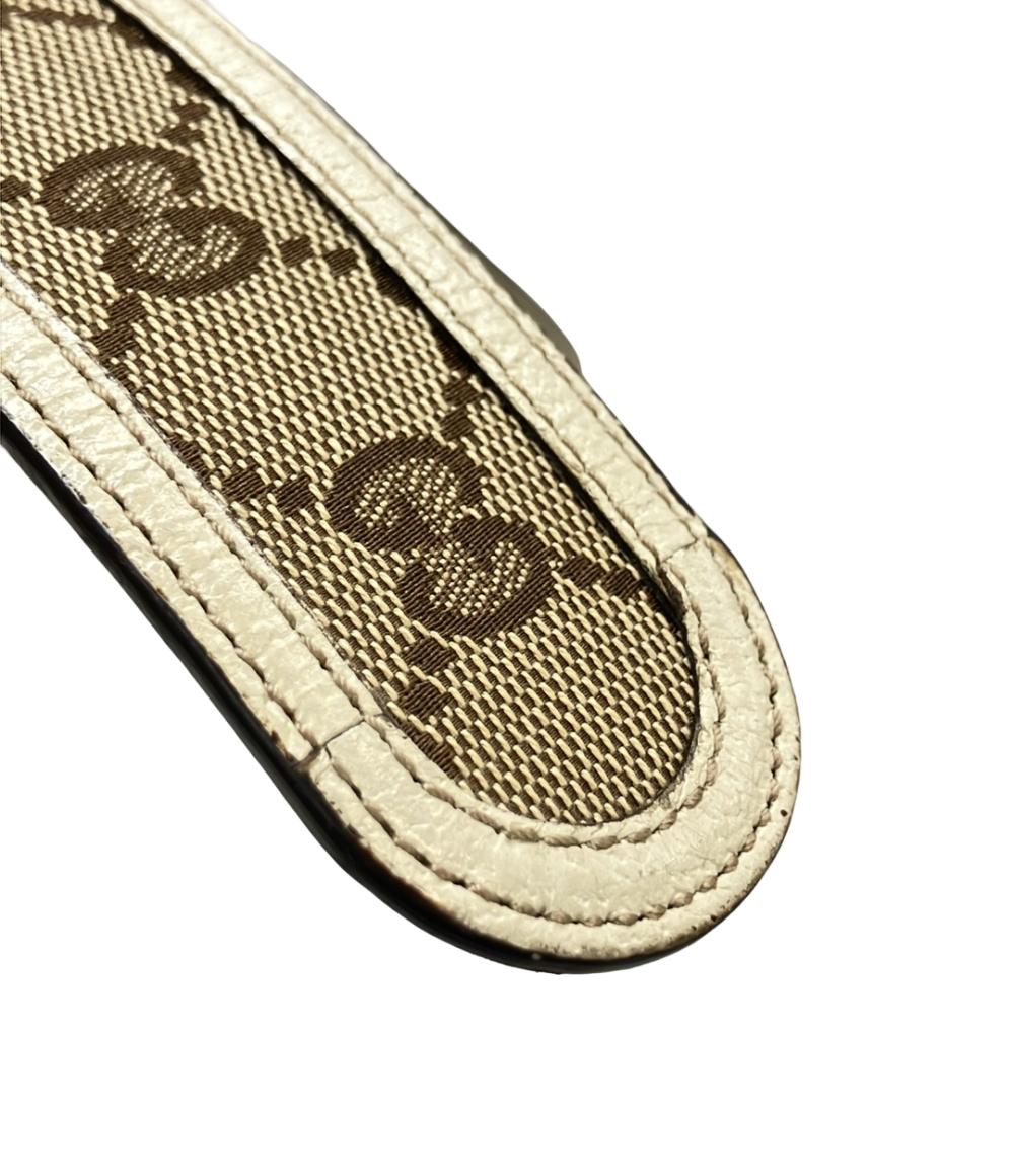 グッチ ベルト GGキャンバス 114876 493949 85 34 メンズ GUCCI