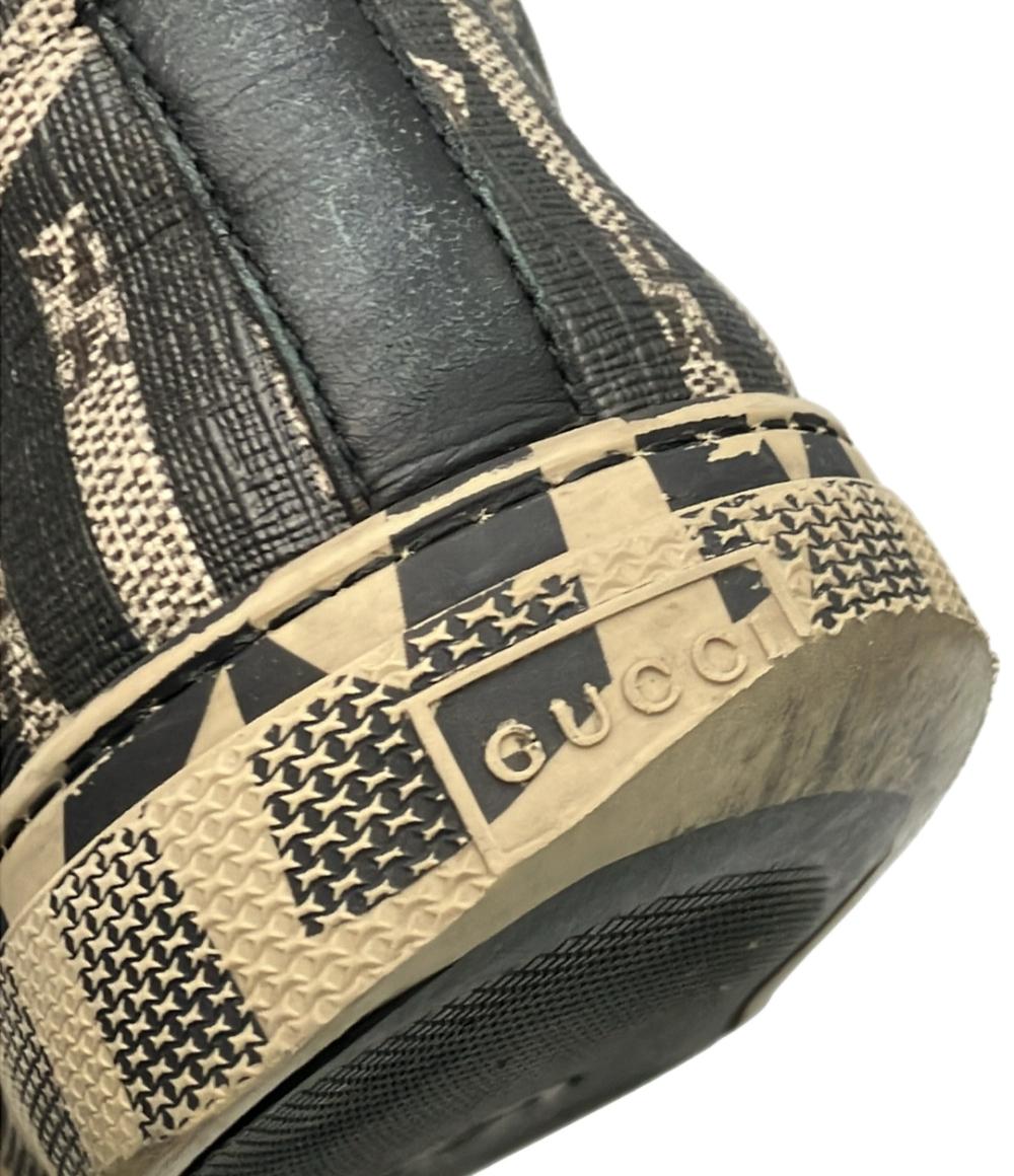 GUCCI スリッポン GGカレイド スプリーム 407362 メンズ SIZE 7.5 (M) グッチ