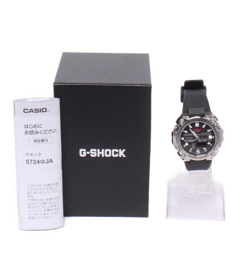 CASIO 腕時計 ブルートゥース搭載 G-SHOCK ソーラー ブラック GST-B600 メンズ カシオ