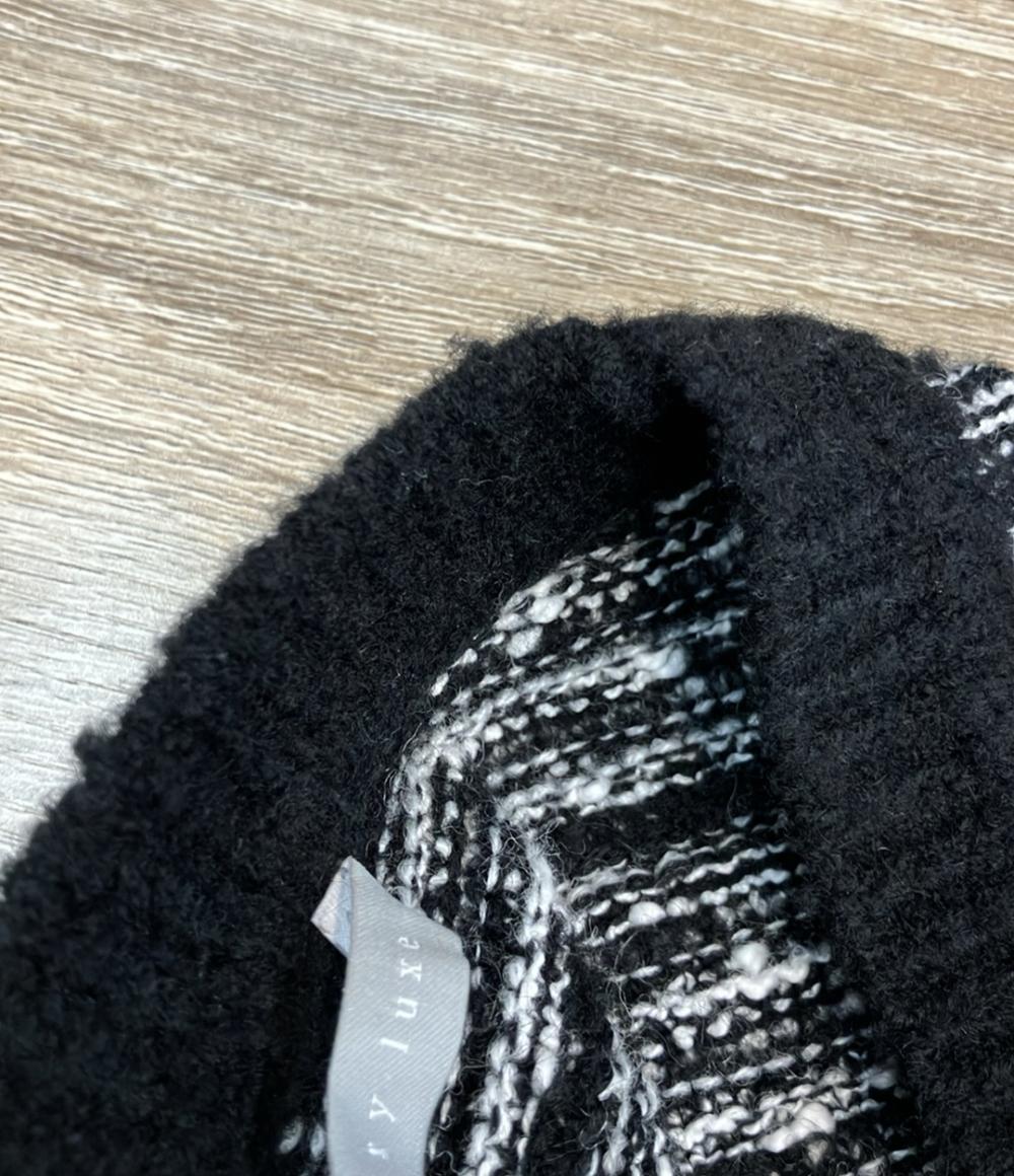 theory luxe 長袖カーディガン ツイード Vネック 24AW レディース SIZE 32 (S) セオリーリュクス