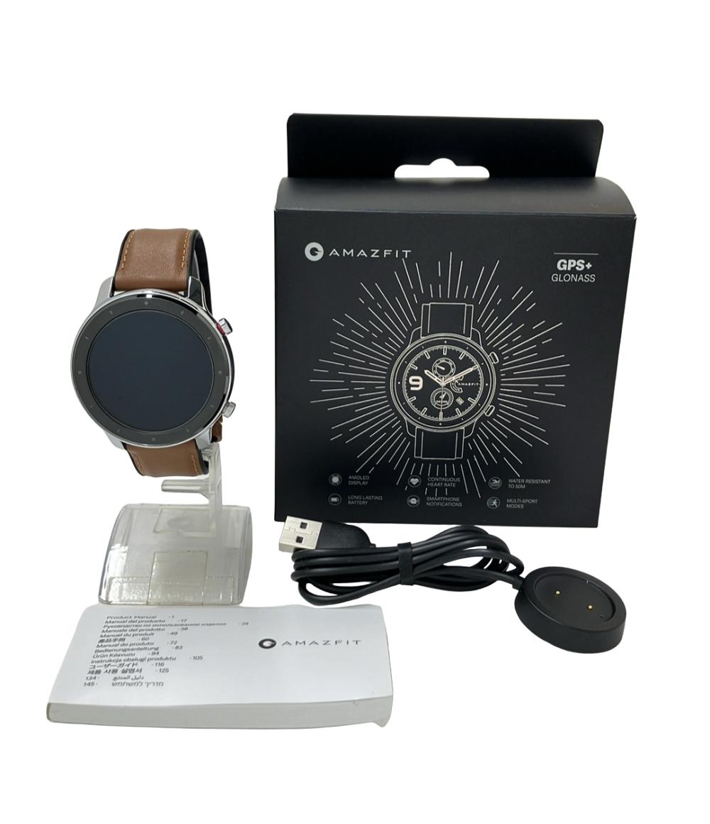 AMAZFIT 腕時計 スマートウォッチ GTR バッテリー充電 A1902 メンズ アマズフィット