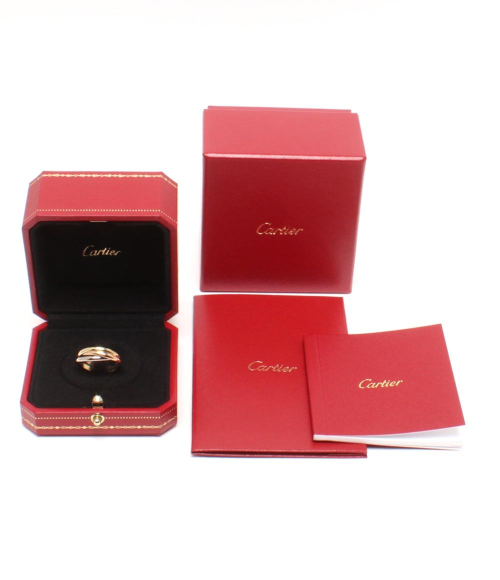 美品 Cartier リング 指輪 K18 トリニティ レディース SIZE 17号 カルティエ