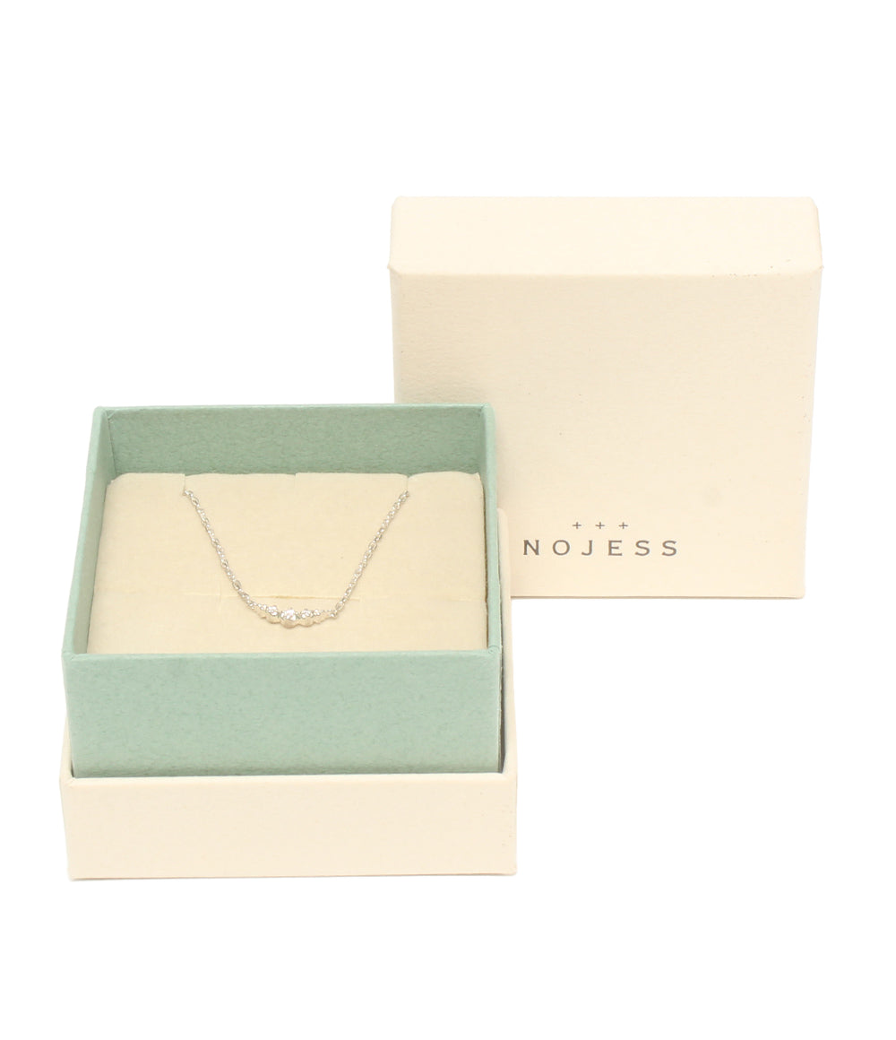 NOJESS ネックレス SV925 ダイヤ0.02ct レディース ノジェス