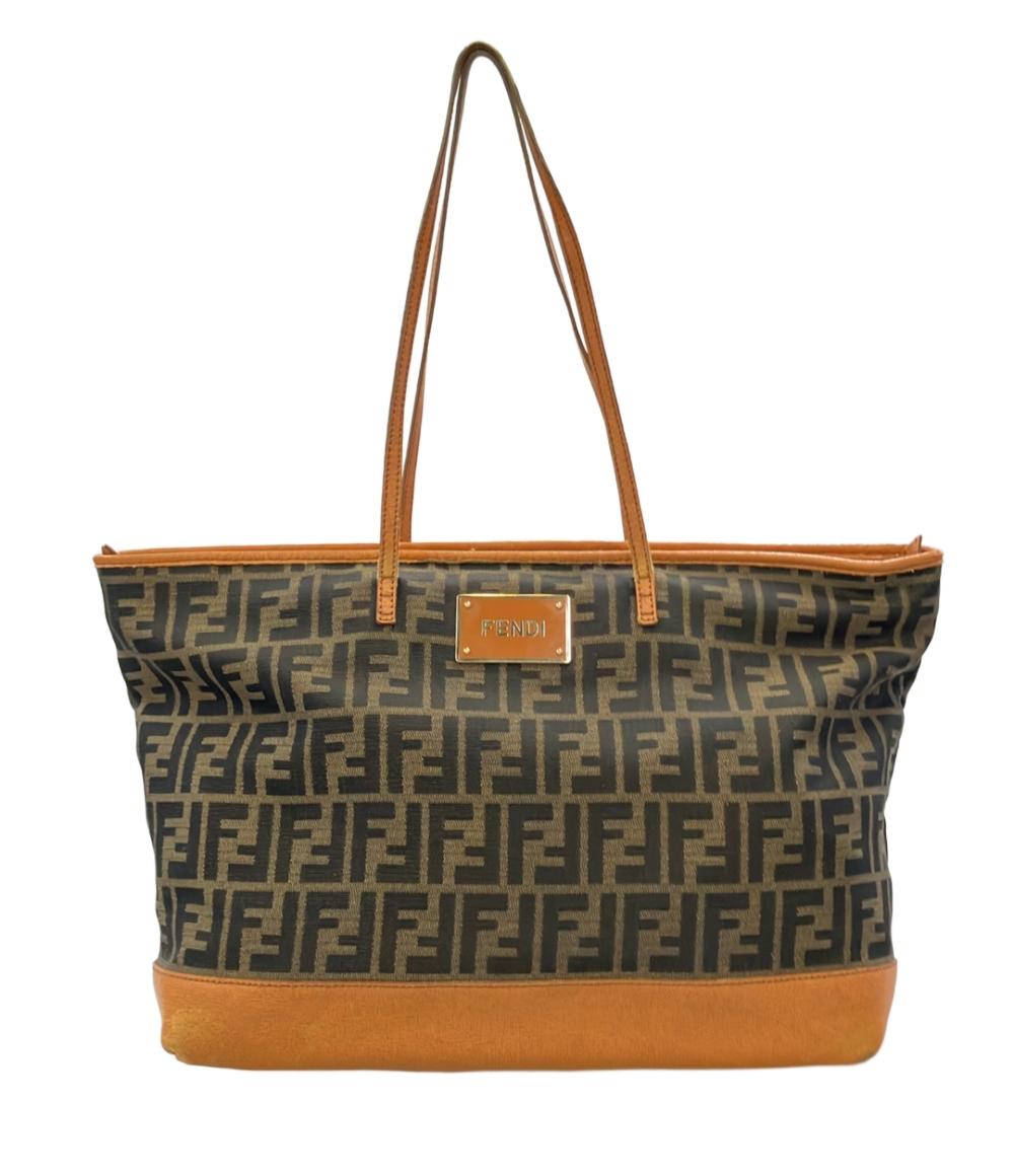 訳あり FENDI トートバッグ ショルダーバッグ 肩掛け ズッカ