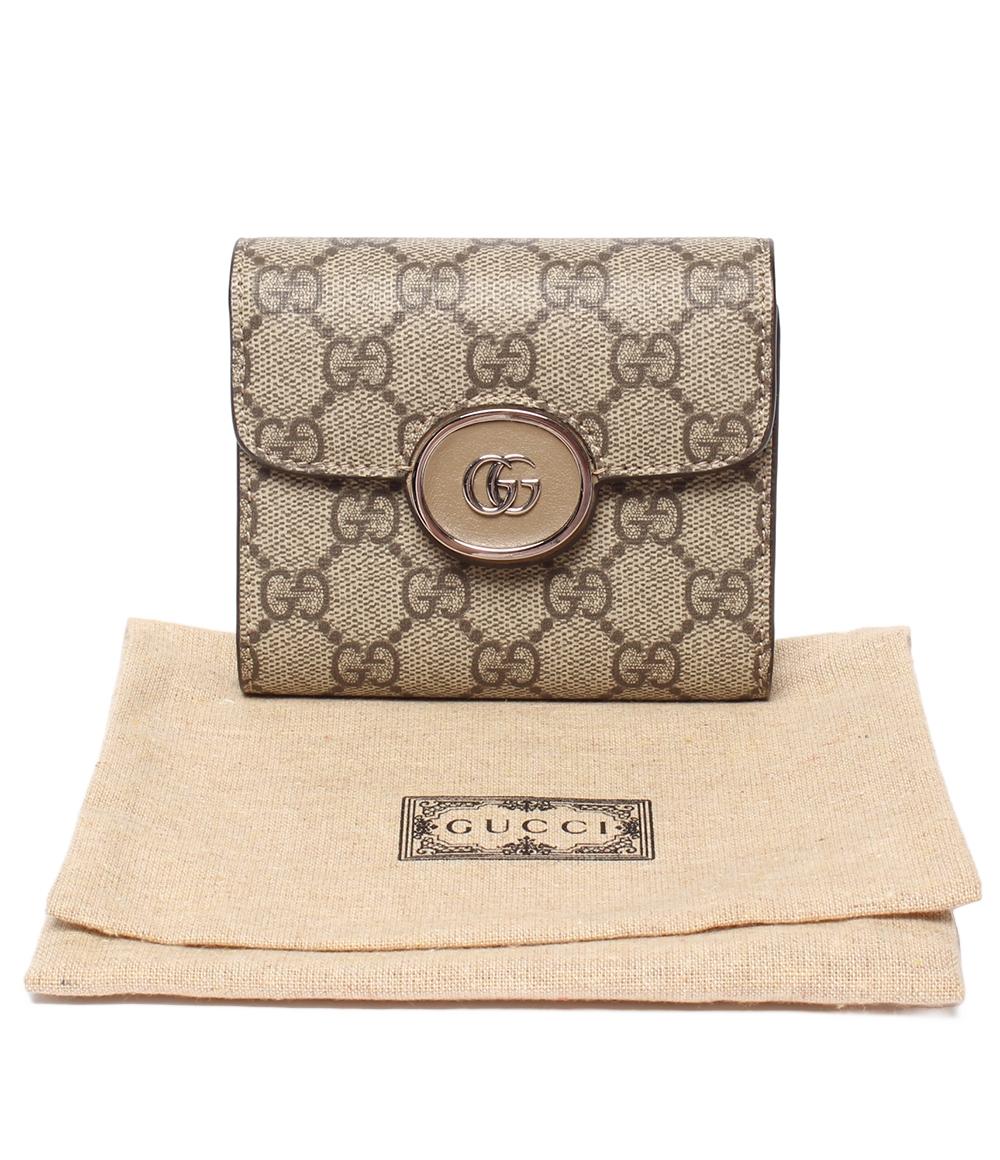 グッチ 三つ折り財布 GGスプリーム 760197 2067 ユニセックス GUCCI