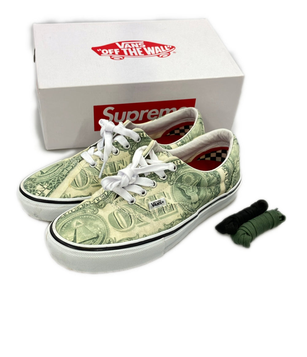 VANS Supreme ローカットスニーカー Skate Era Dollar Bill メンズ