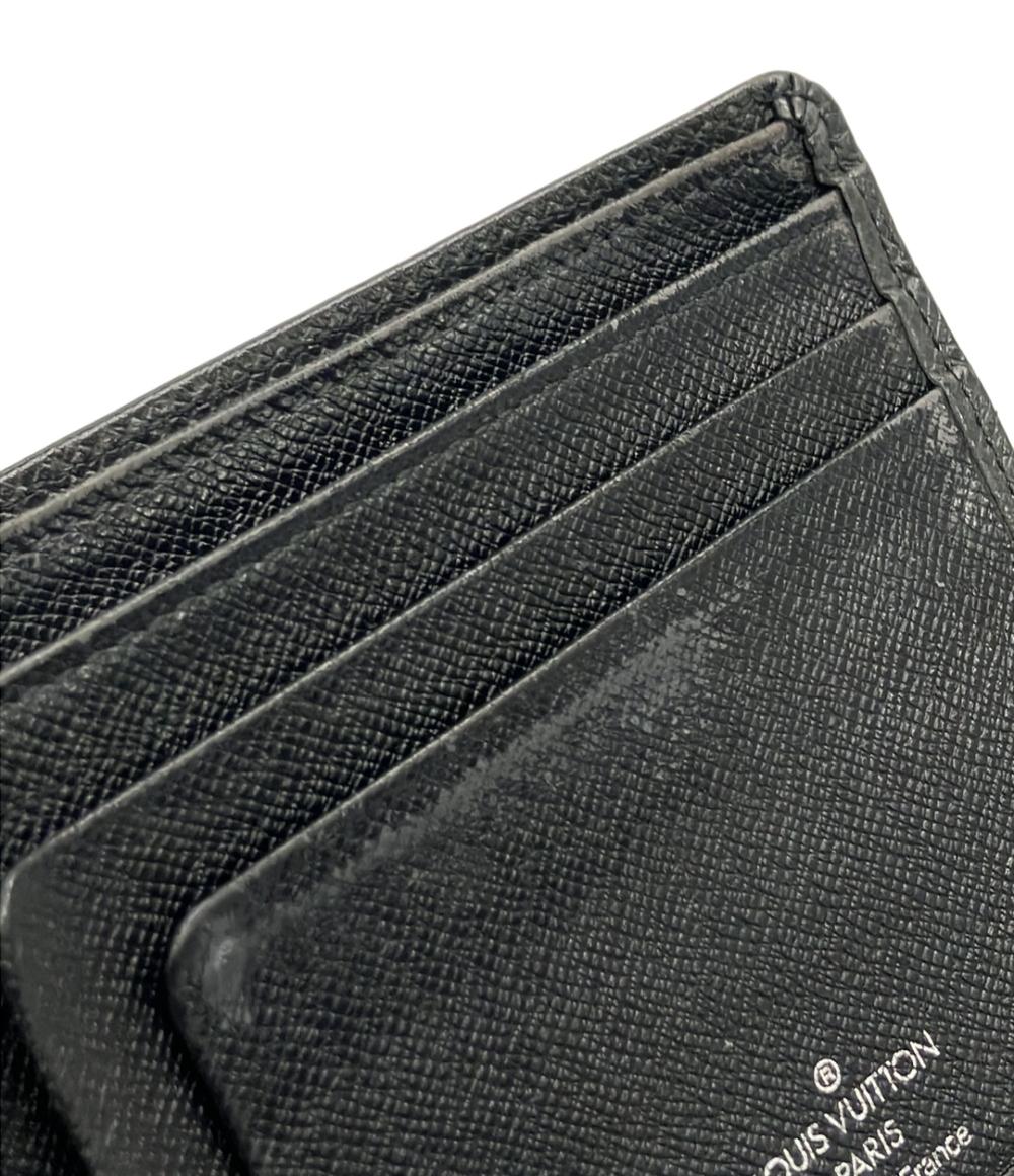 LOUIS VUITTON 二つ折り財布 ポルトビエ カルトクレディ タイガ M30464 メンズ ルイ・ヴィトン