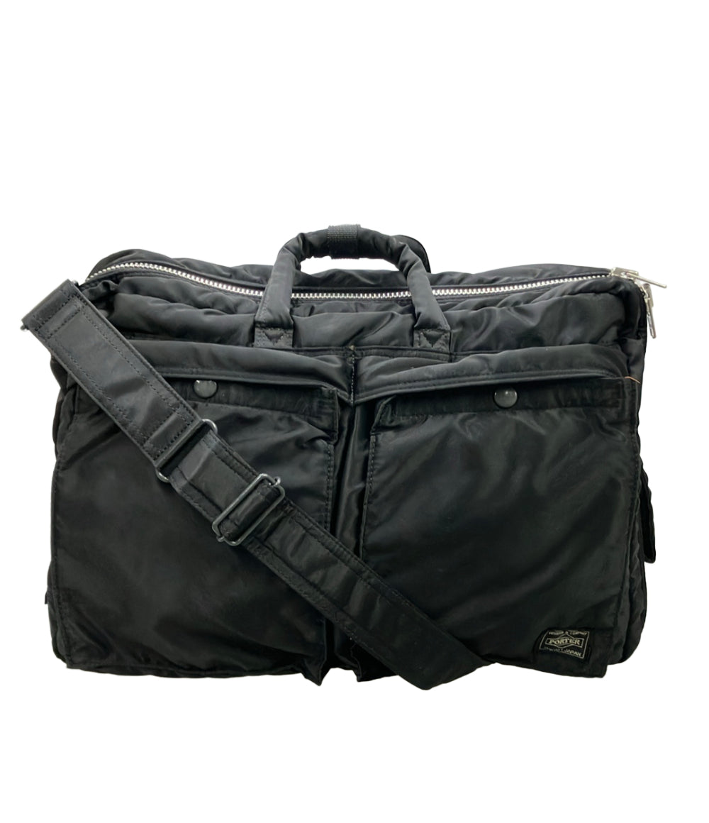 極美品✨ポーター 3way リュック ブリーフケース ナイロン 黒 美品 PORTER ブリーフケース ショルダーバッグ リュック 3WAY 斜め掛け
