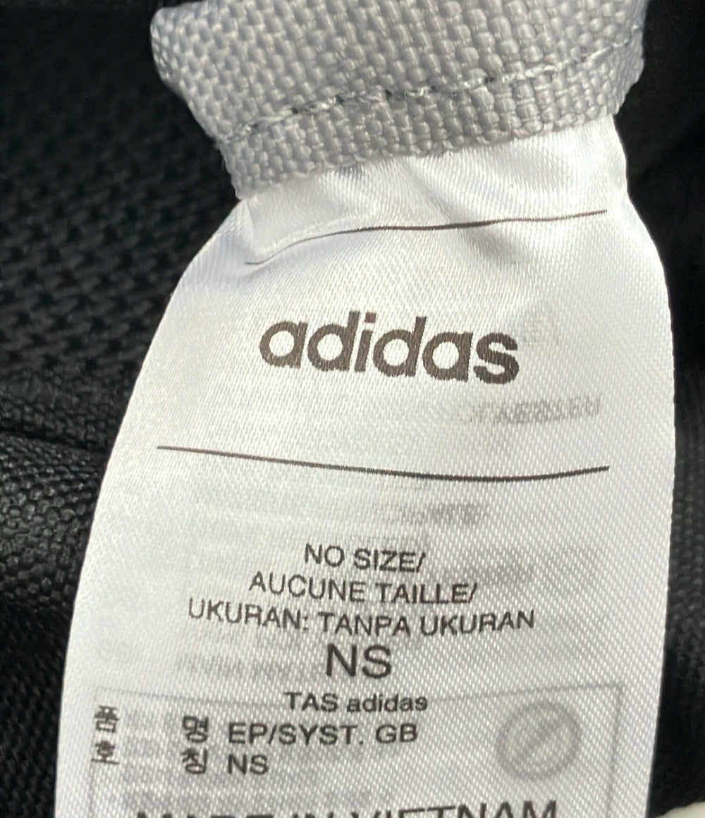 美品 adidas リュック デイパック ナップサック ロゴ メンズ アディダス