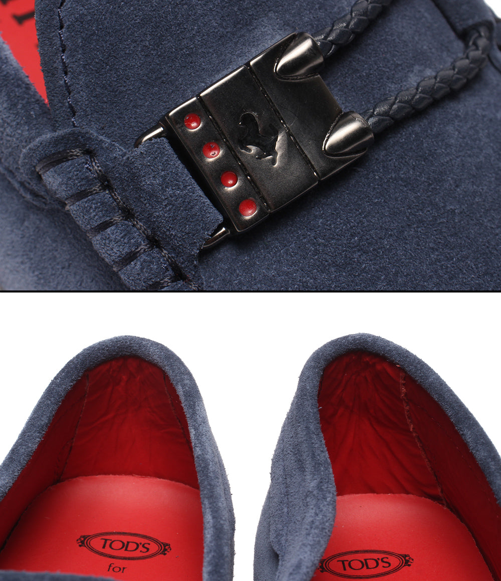 TOD’S Ferrari ローファー GOMMINI ゴンミー二 メンズ SIZE 7 1/2 トッズ フェラーリ