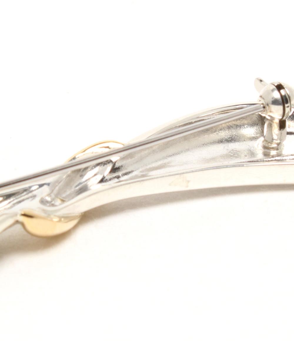 美品 MIKIMOTO ブローチ K18 SV レディース ミキモト
