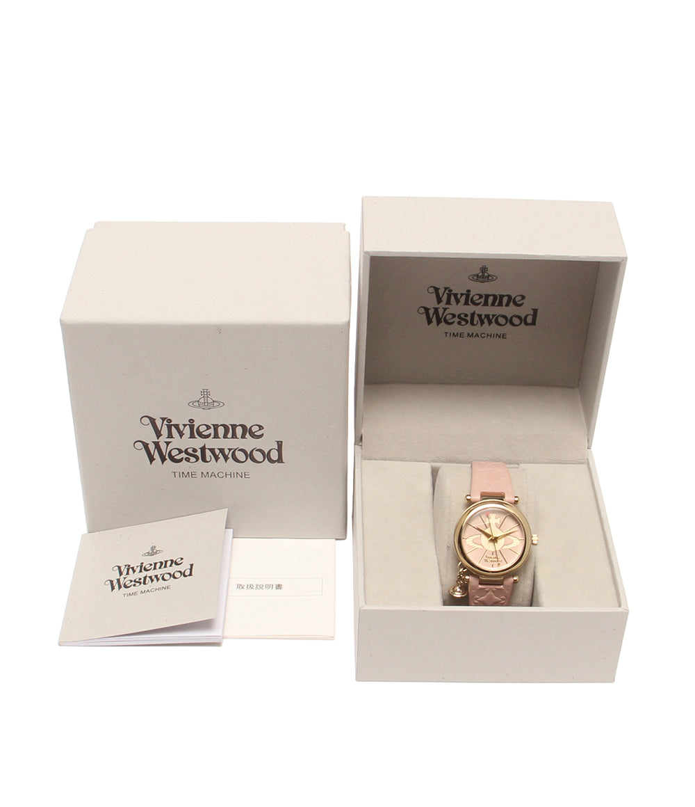 Vivienne Westwood 腕時計 クオーツ ピンク VV006PKPK レディース ヴィヴィアンウエストウッド