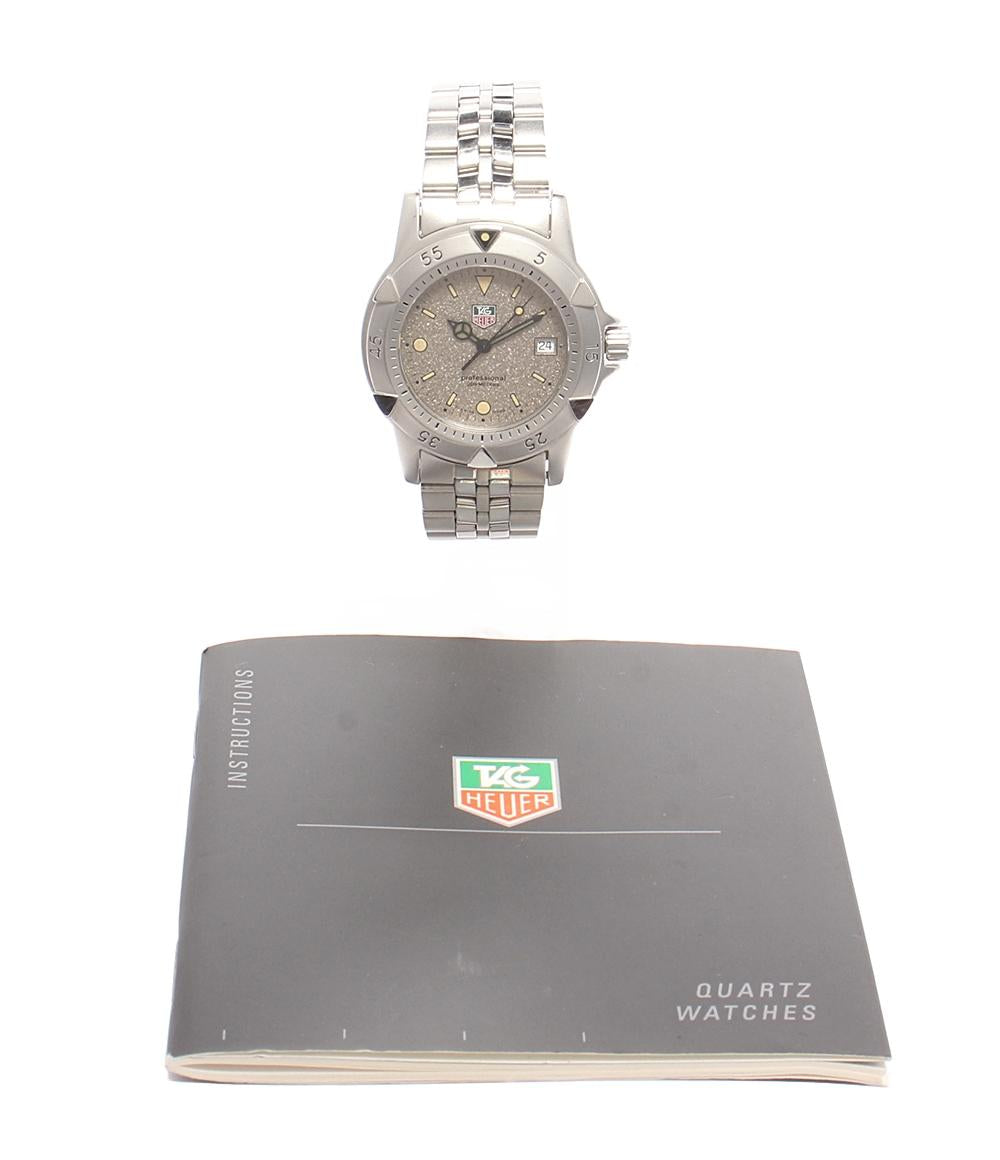 TAG HEUER 腕時計 プロフェッショナル 200m クオーツ グレー WD1211-K-20 メンズ タグホイヤー