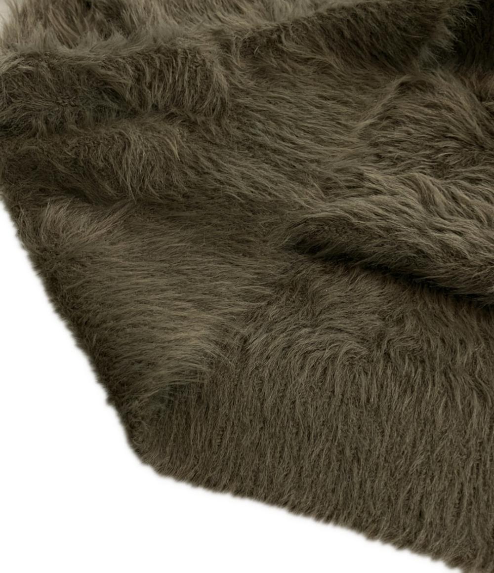 美品 エマクローズ フェイクファー 長袖ポロシャツ メンズ SIZE L EMMA CLOTHES