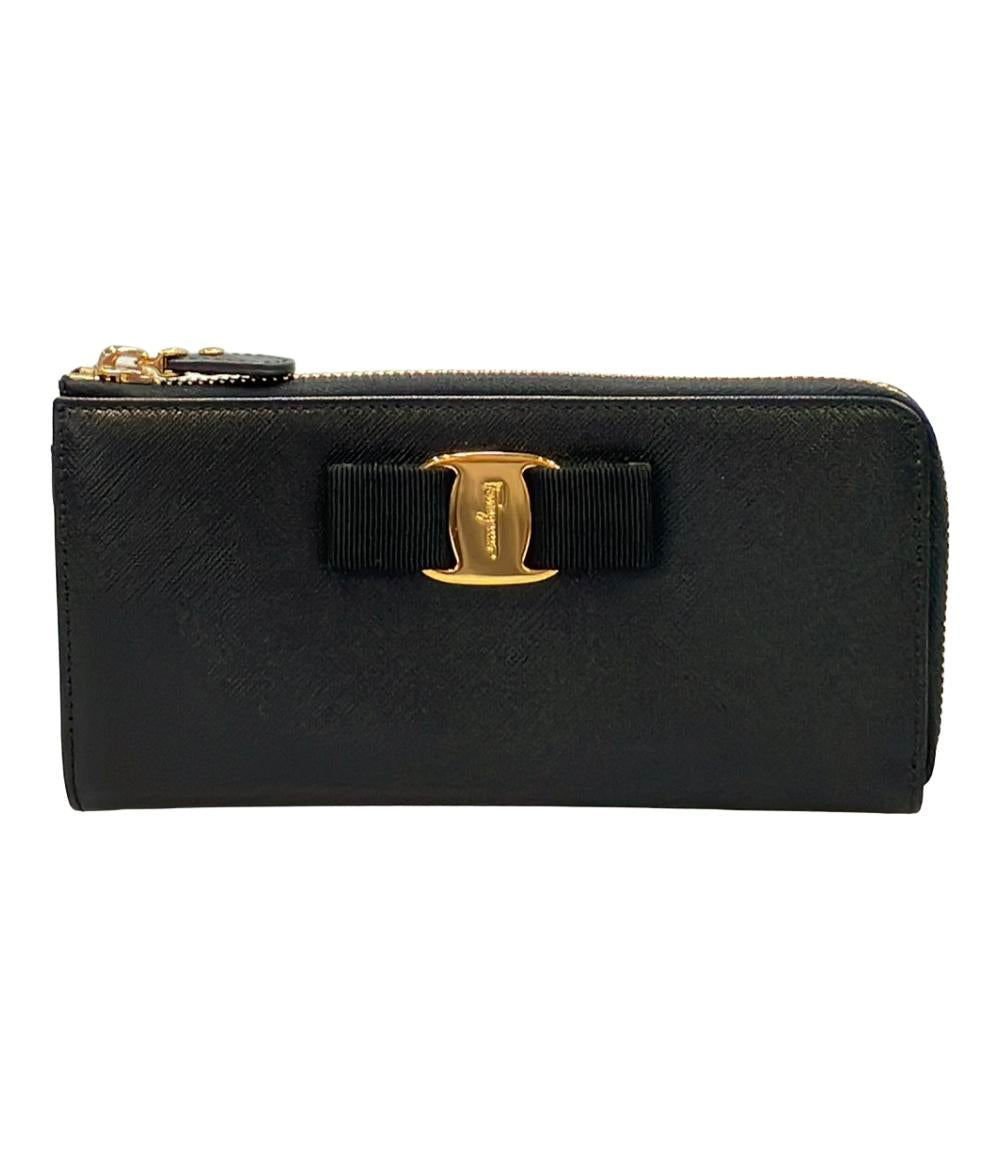 Salvatore Ferragamo L字ファスナー長財布 ヴァラ レディース