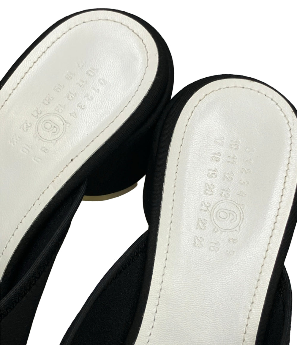 MM6 Maison Margiela ミュールサンダル チャンキーヒール S66WP0086 レディース SIZE 38 エムエムシックス メゾン マルジェラ