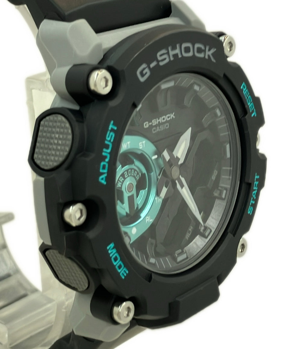 美品 CASIOさ 腕時計 G-SHOCK クオーツ ブラック GA-2200M メンズ カシオ