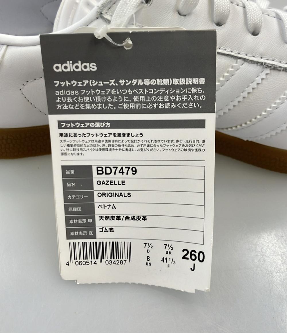美品 adidas ローカットスニーカー GAZELLE BD7479 メンズ SIZE 26.0 (M) アディダス