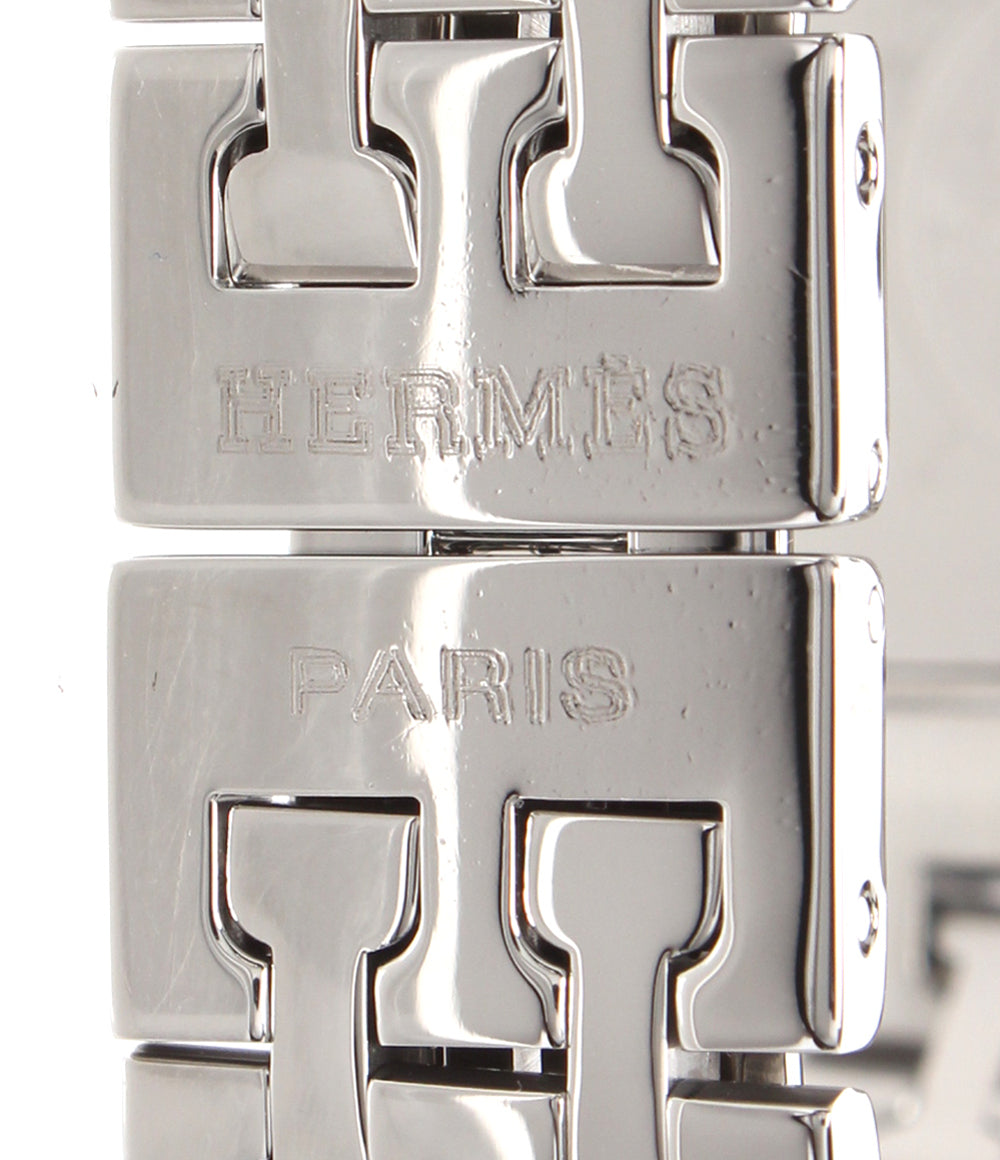 HERMES 腕時計 Hウォッチ クオーツ ブラック HH1.210 レディース エルメス
