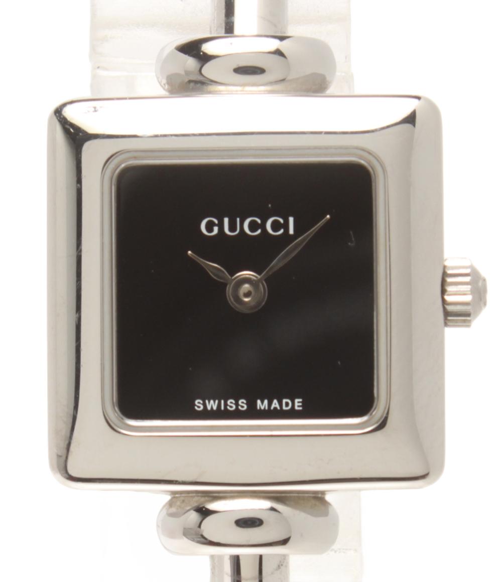 2 GUCCI 腕時計 時計 レディース 1900L 13447794 GUCCI（グッチ） 腕時計 バングルウォッチ クオーツ 1900L ブルー文字