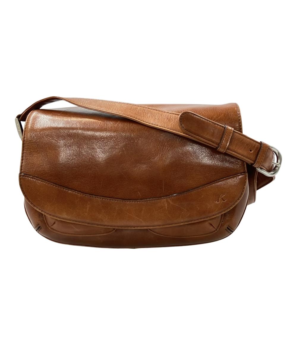 キタムラ　ショルダーバッグ　レザー　肩掛け　ワンショルダー　斜め掛け　ブラウン キタムラ ショルダーバッグ 肩掛け レディース Kitamura – Rehello by