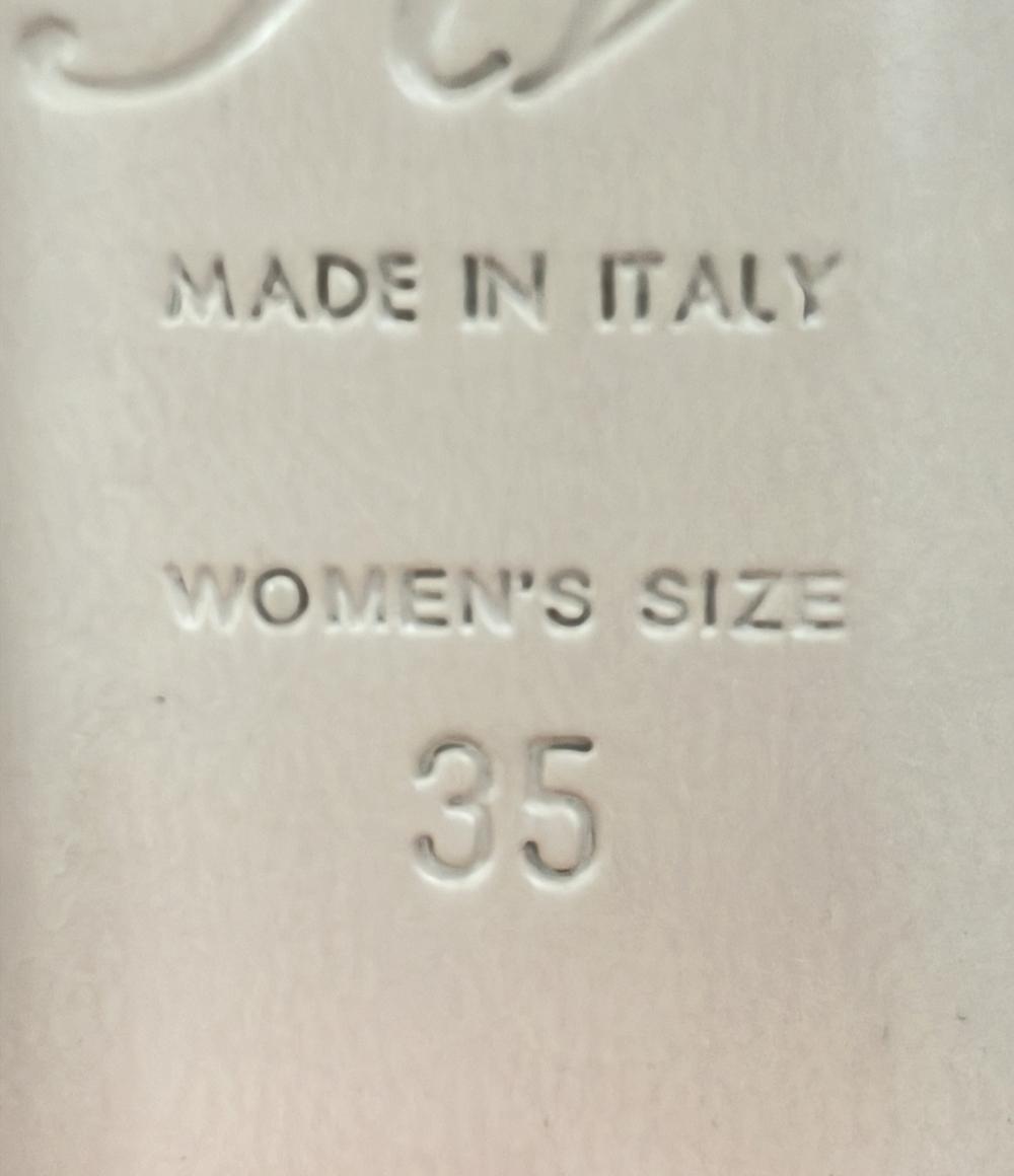 ロジェヴィヴィエ スクエアトゥパンプス チャンキーヒール レディース SIZE 35 (XS) Roger Vivier