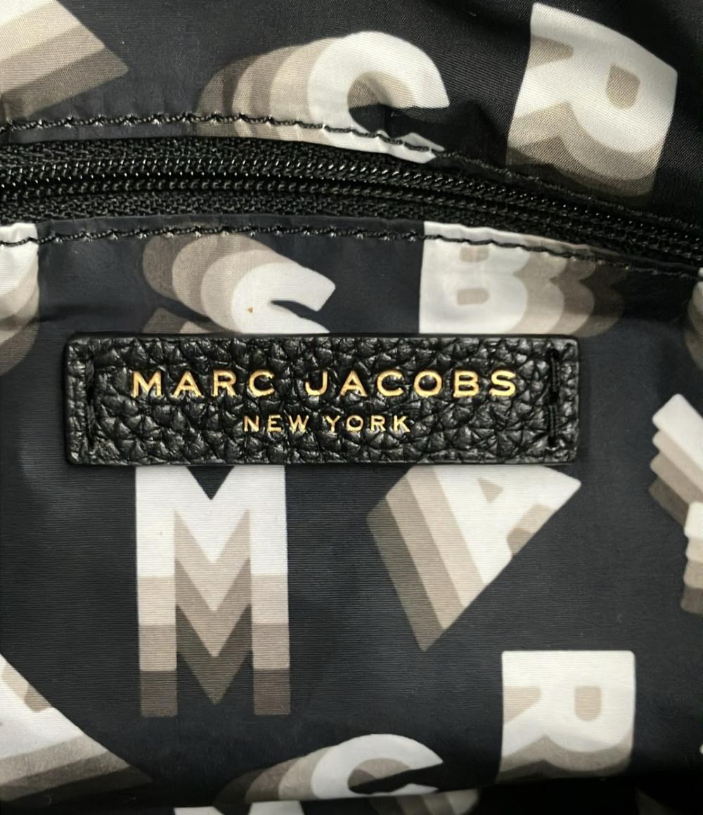美品 MARC JACOBS ショルダーバッグ メッセンジャーバッグ 斜め掛け レザー レディース マークジェイコブス