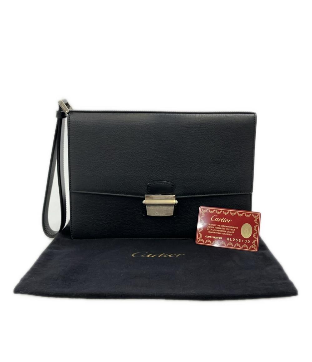 Cartier クラッチバッグ セカンドバッグ パシャ L1000705 メンズ レディース カルティエ