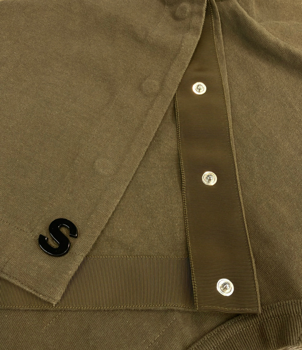Sacai 半袖 サイドスナップ ワイドカットソー 22-06253 レディース SIZE 2 (M) サカイ
