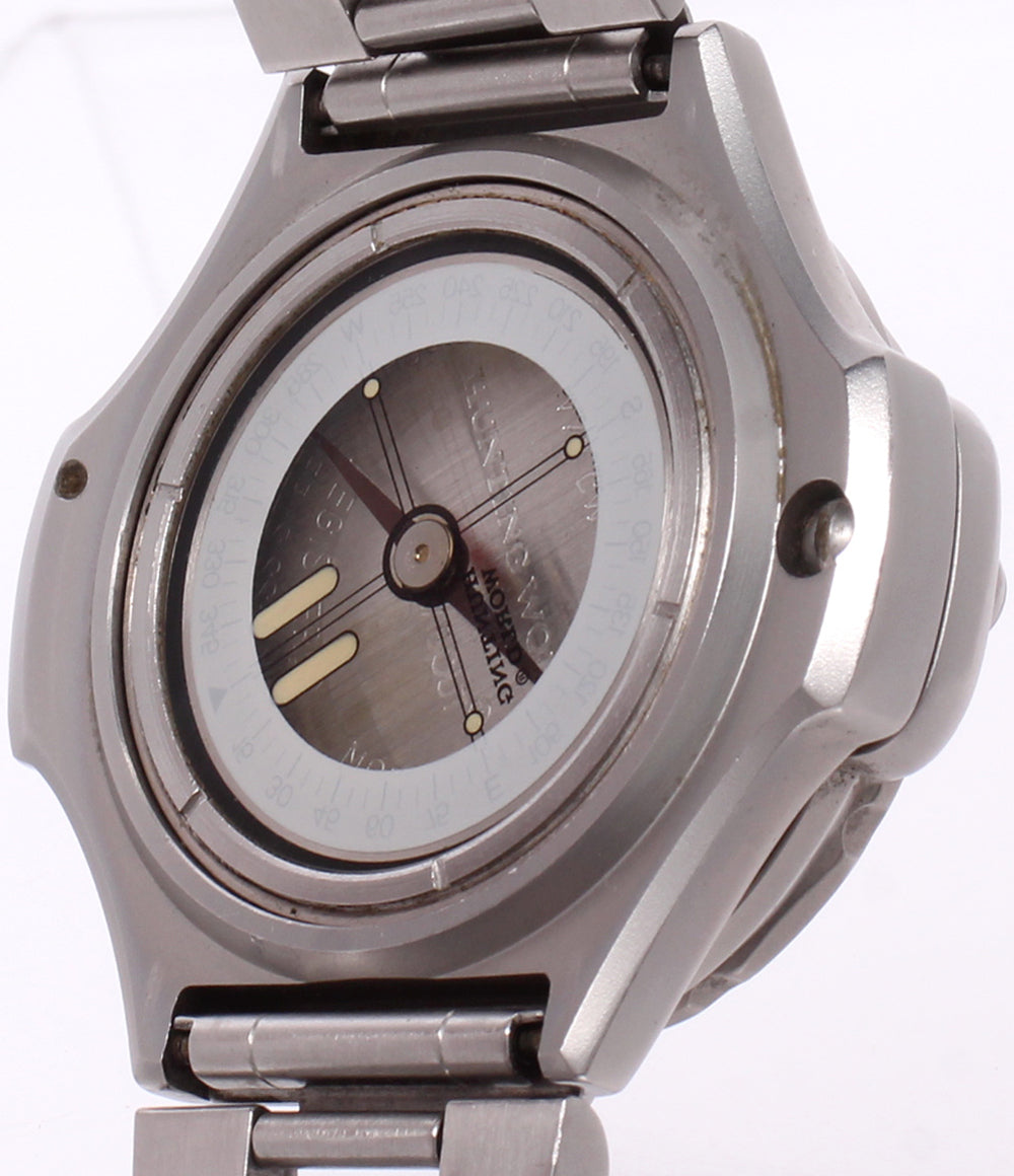 HUNTING WORLD 腕時計 コンパス付き スポーツアバウト クオーツ CW-14846 メンズ ハンティングワールド