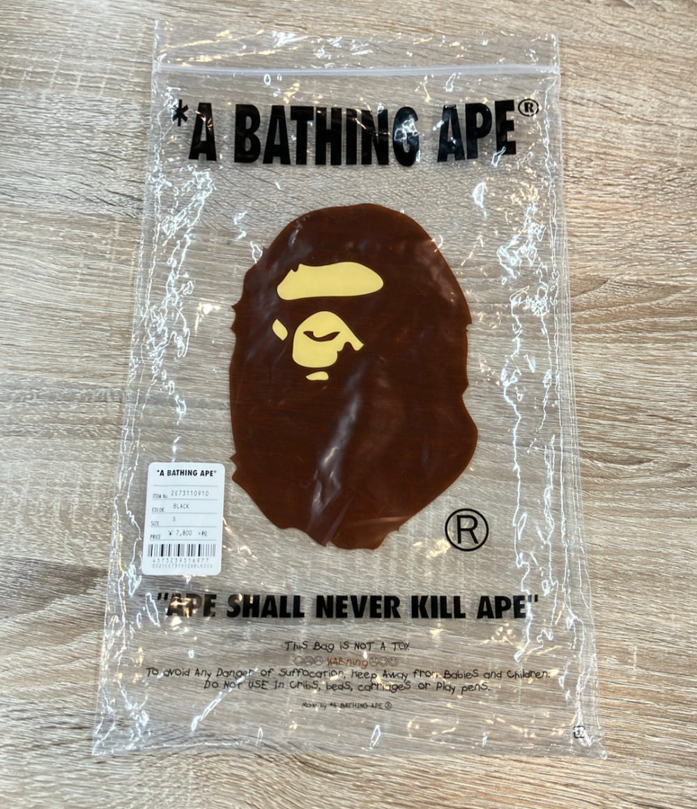 美品 A BATHING APE 半袖Tシャツ NARUTO -ナルト- 疾風伝 BAPE x Naruto Milo #3 Tee Black メンズ SIZE S アベイシングエイプ