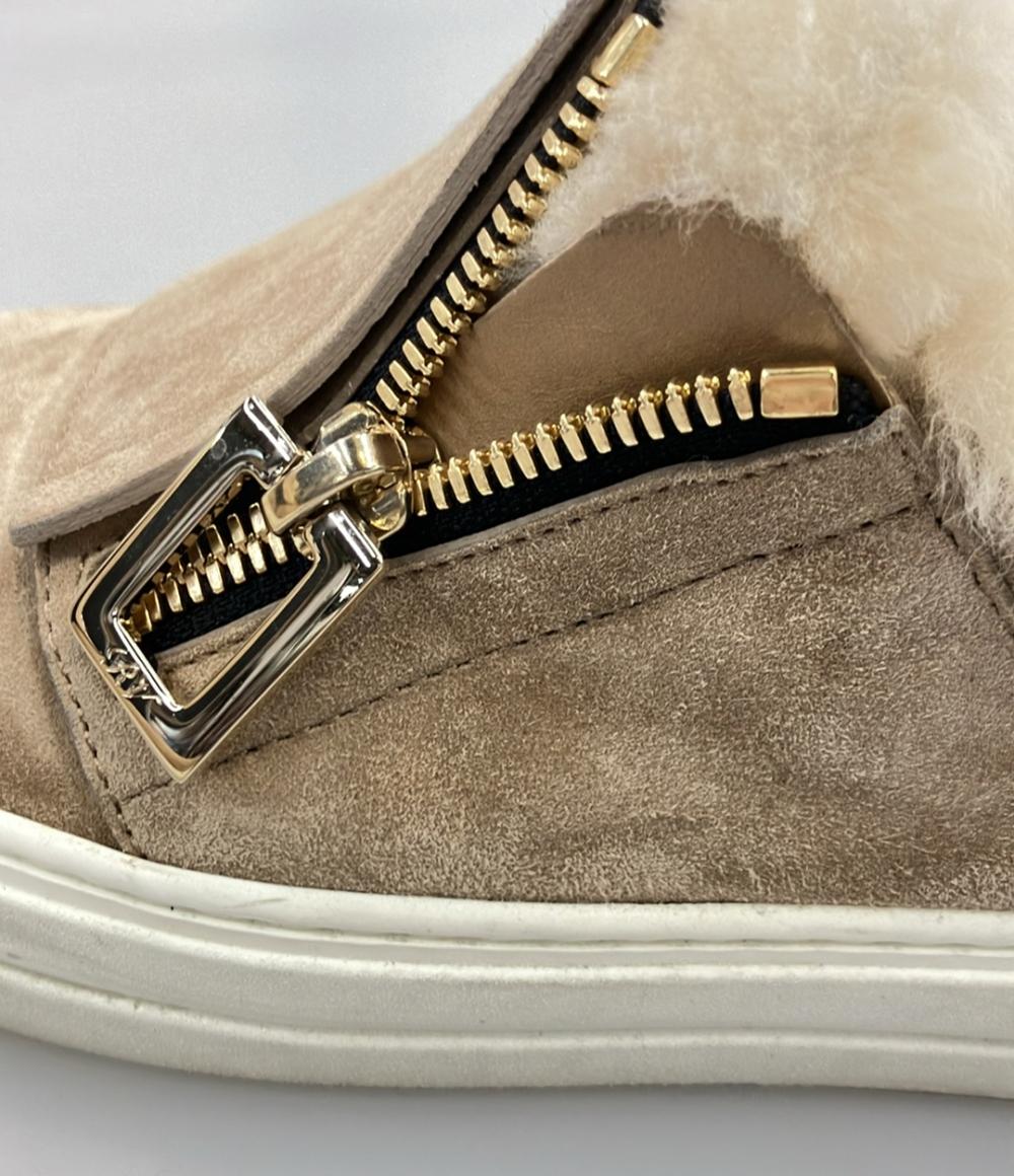 Roger Vivier スリッポン ムートン サイドジップ レディース SIZE 36 ロジェヴィヴィエ