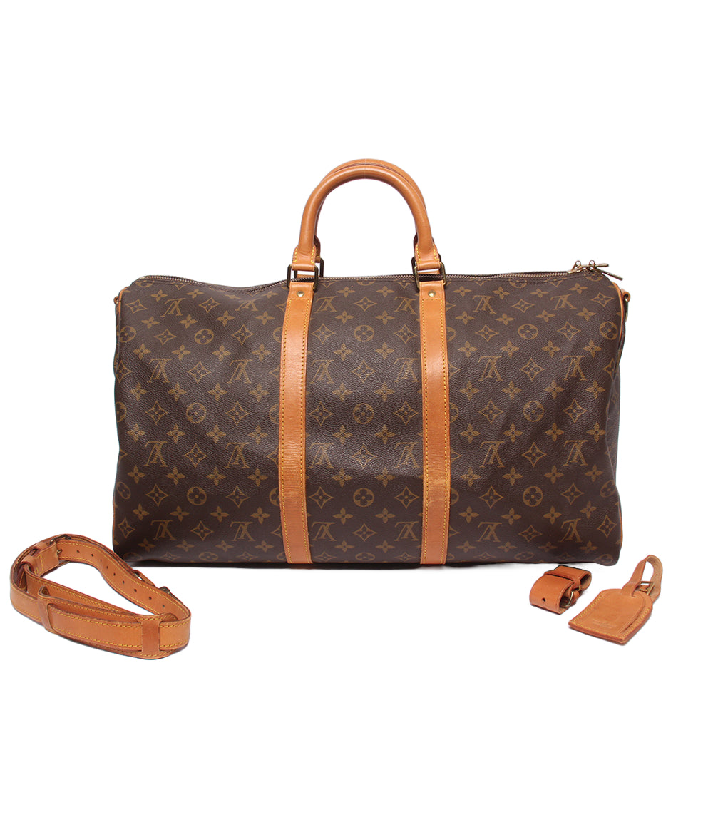 LOUIS VUITTON 2WAY ボストンバッグ ショルダーバッグ 肩掛け キーポル バンドリエール 50 モノグラム M41416 メンズ レディース ルイ・ヴィトン