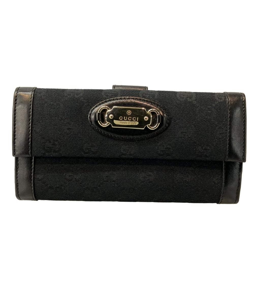 美品 グッチ 長財布 GGキャンバス 146199・2888 レディース GUCCI