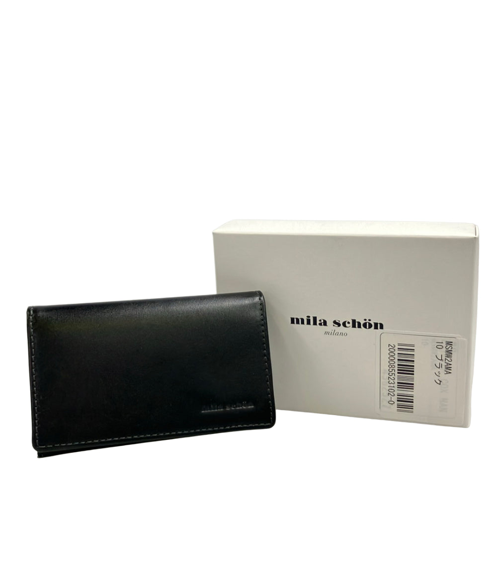 mila schon カードケース 名刺入れ メンズ ミラショーン