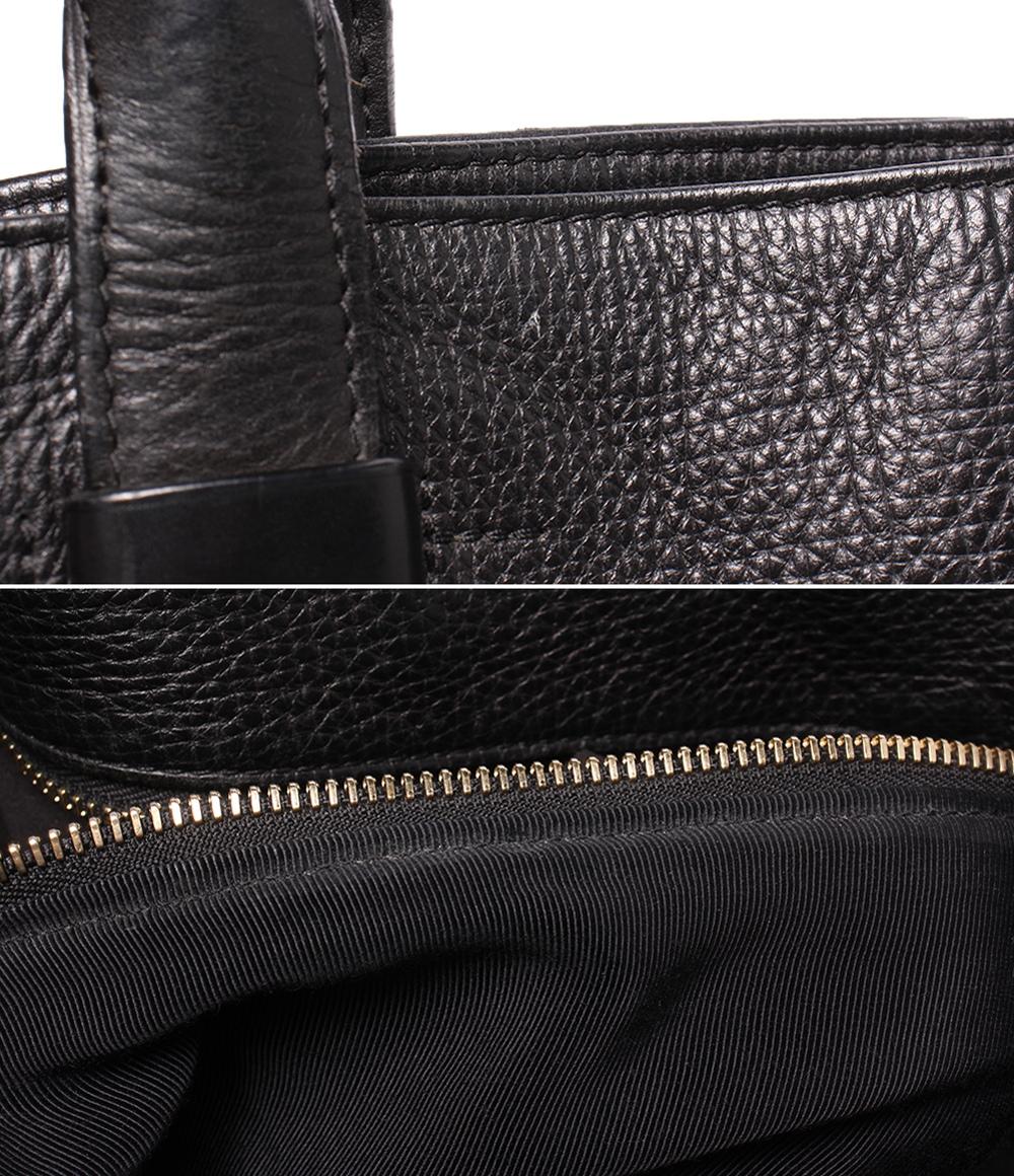 TOM FORD トートバッグ サイドハンドル ヘビーグレインレザー メンズ トムフォード