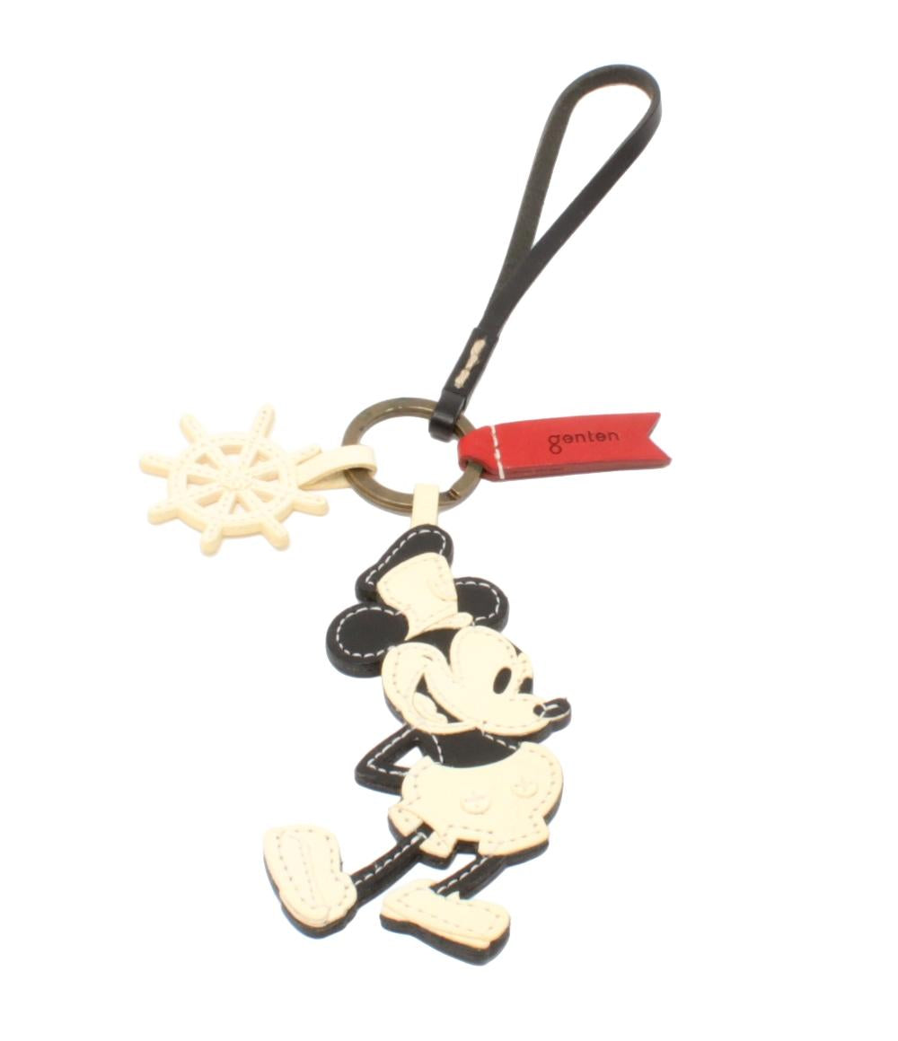 genten Disney チャーム レザー ミッキーマウス ユニセックス ゲンテン