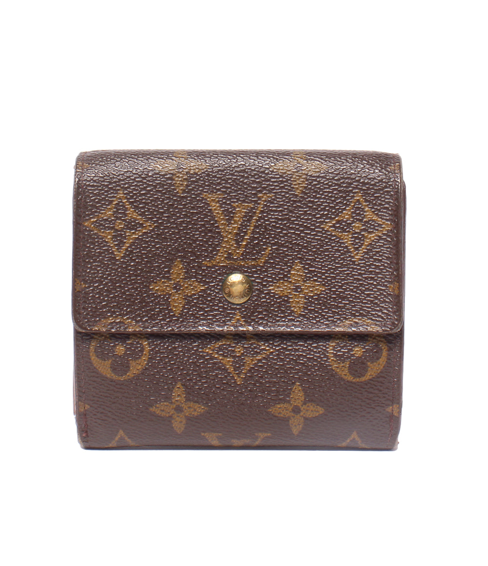 LOUIS VUITTON Wホック三つ折り財布 ポルトフォイユ エリーズ
