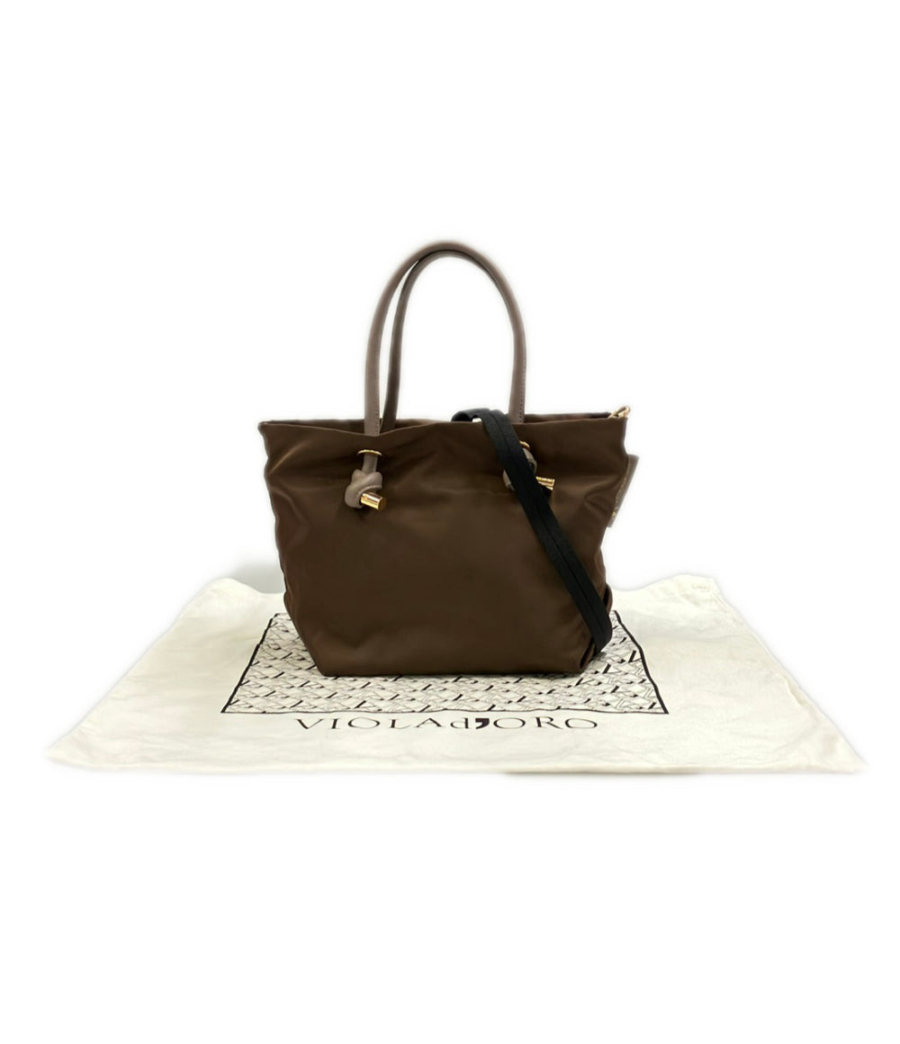 VIOLAd'ORO 2WAY ハンドバッグ ショルダーバッグ 斜め掛け レディース ヴィオラドーロ