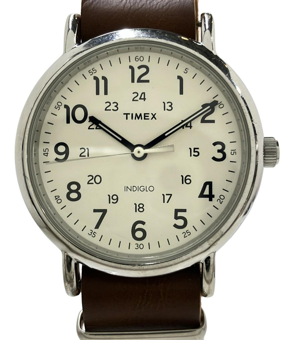 タイメックス 腕時計 クオーツ ホワイト メンズ TIMEX