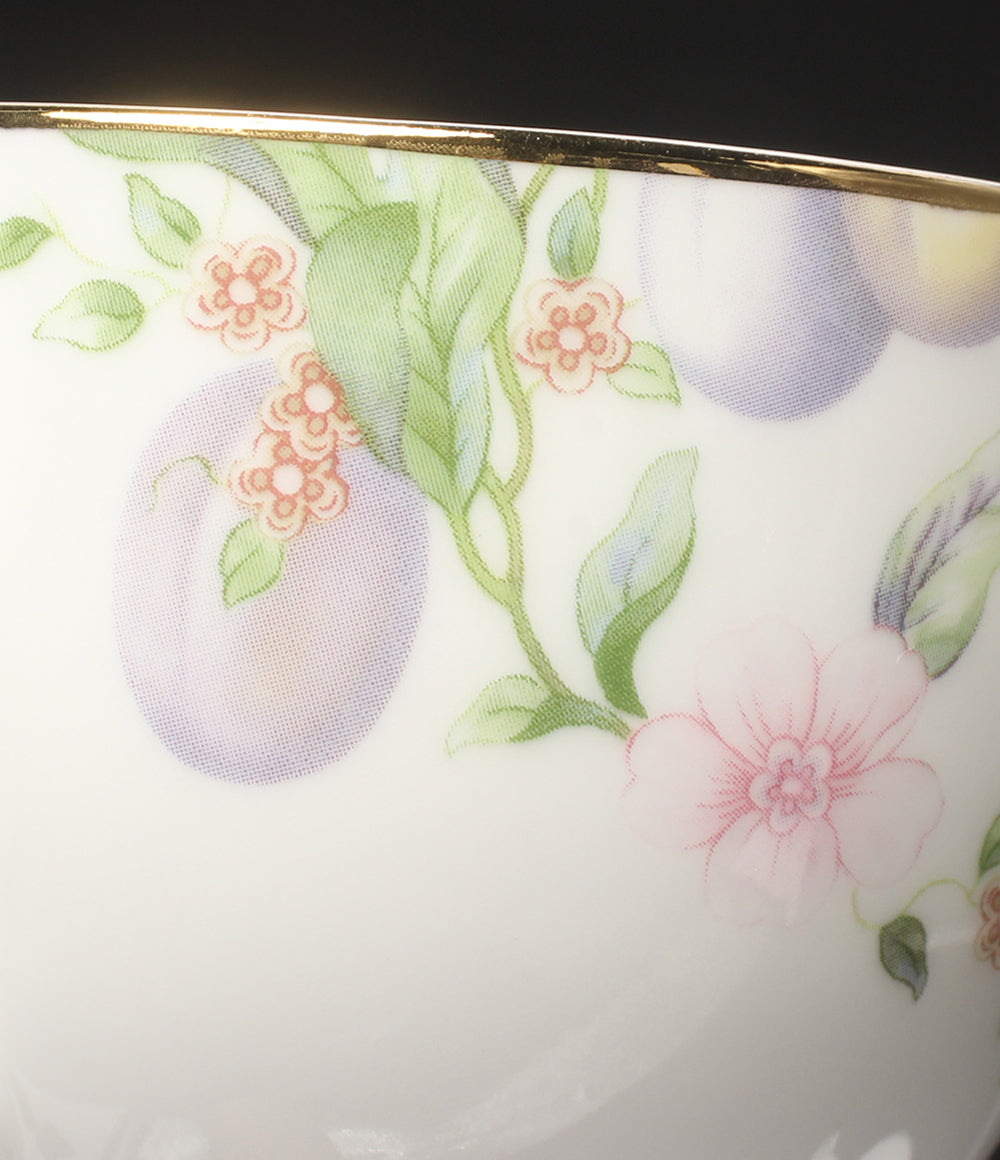美品 WEDGWOOD カップ&ソーサー 2客セット ペア スウィートプラム ウエッジウッド