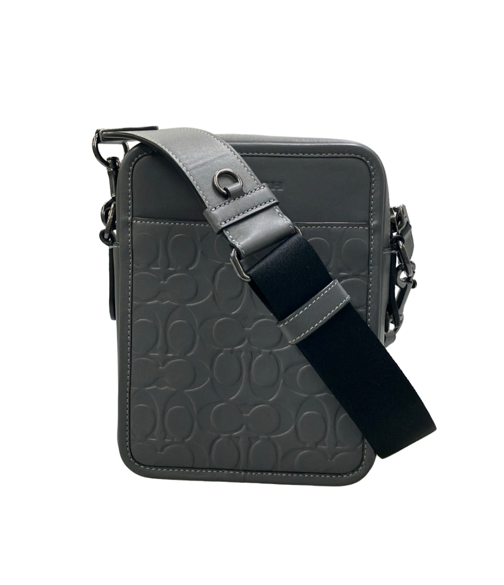 COACH ショルダーバッグ 斜め掛け レザー シグネチャー CH060