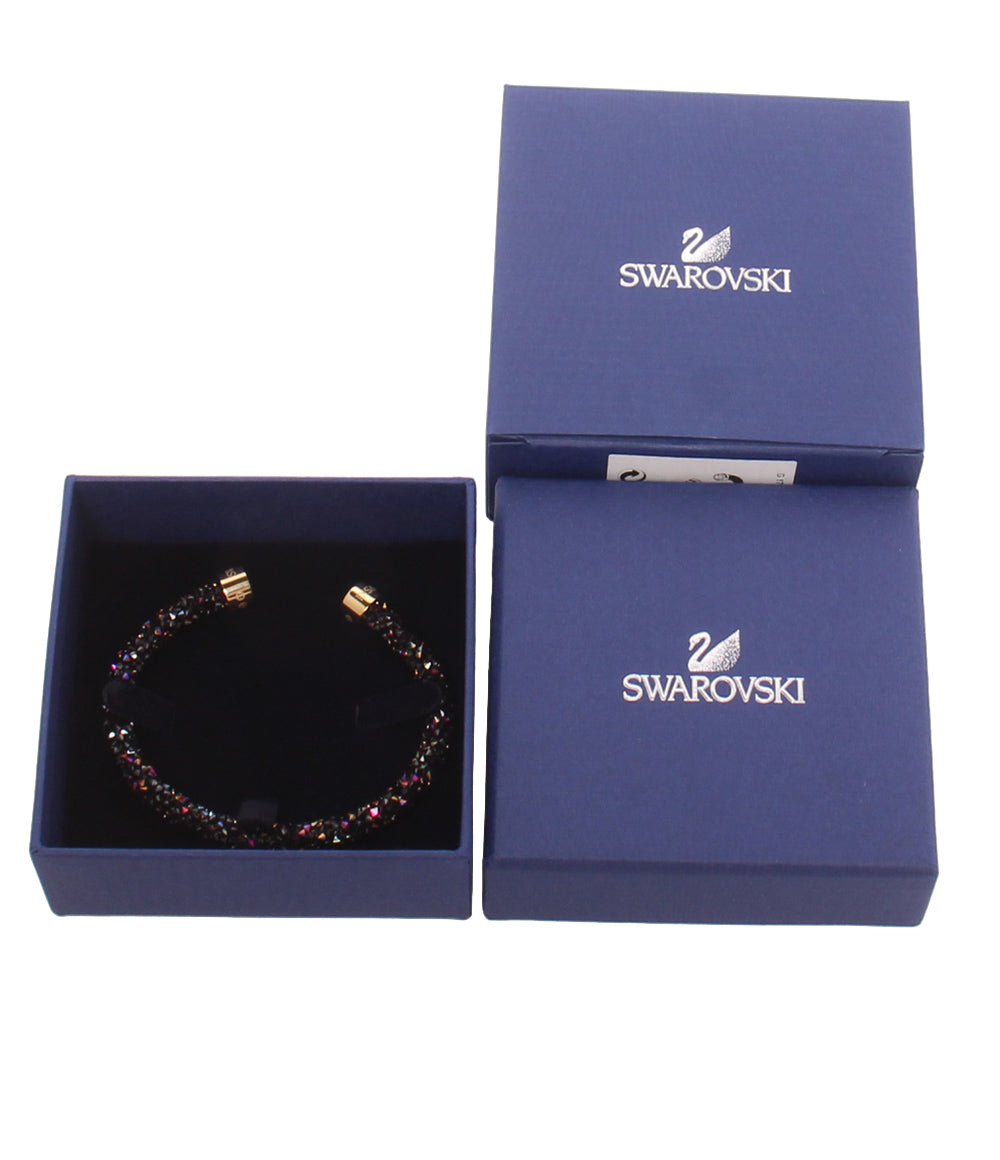 美品 SWAROVSKI ブレスレット バングル 5379277 クリスタルダスト Crystaldust レディース スワロフスキー