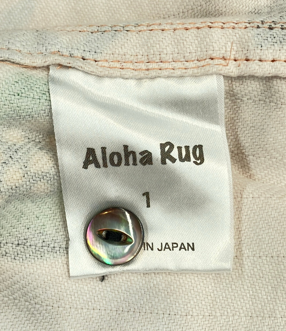美品 Aloha Rug 長袖シャツ Lingering heat メンズ SIZE 1 (M) アロハラグ