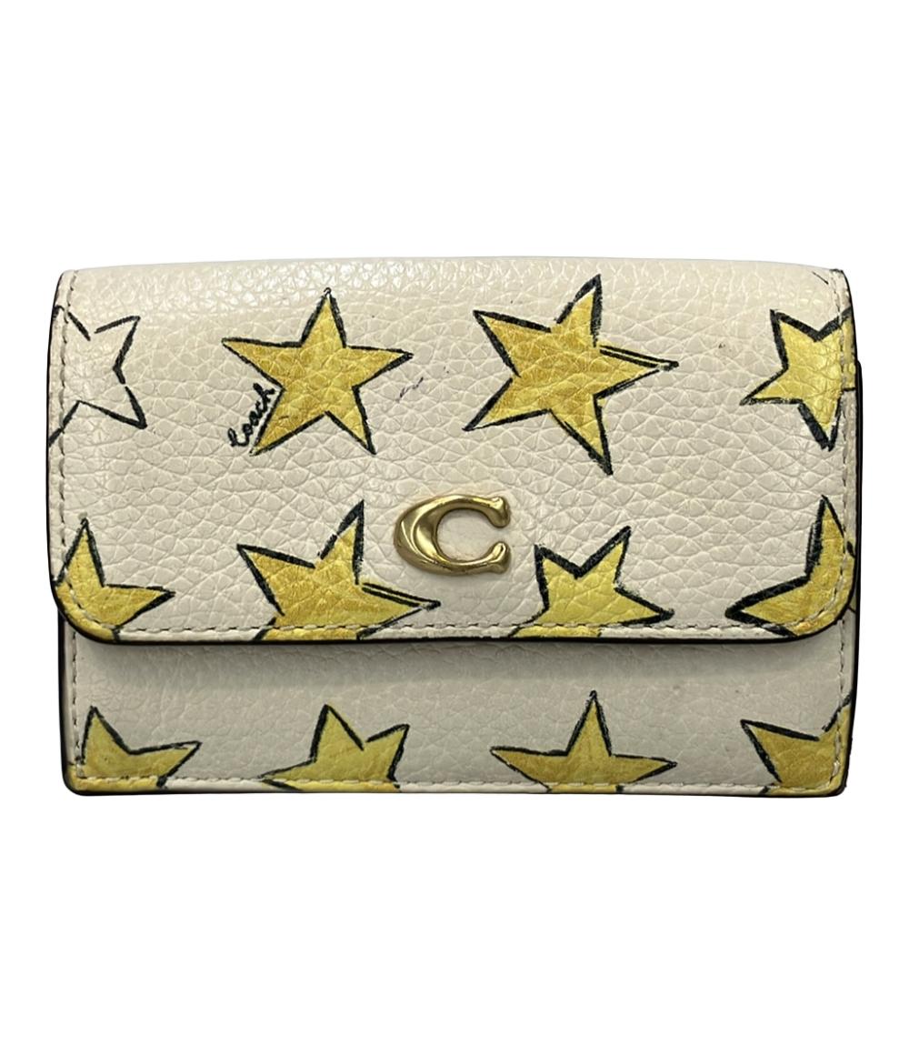 COACH 星柄 三つ折り財布 コーチ 三つ折り財布 レディース COACH – Rehello by BOOKOFF
