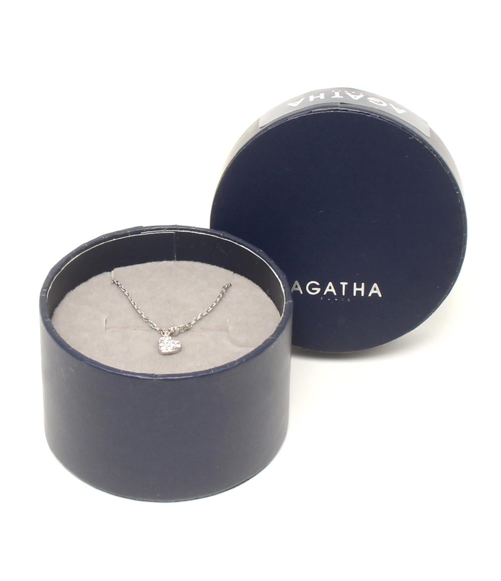 アガタ ネックレス SV925 ハート レディース AGATHA