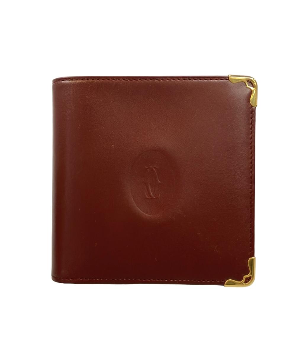 Cartier 二つ折り財布 マスト ドゥ カルティエ メンズ レディース